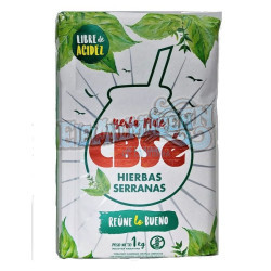Yerba Mate Cbse Hierbas Serranas-1kg