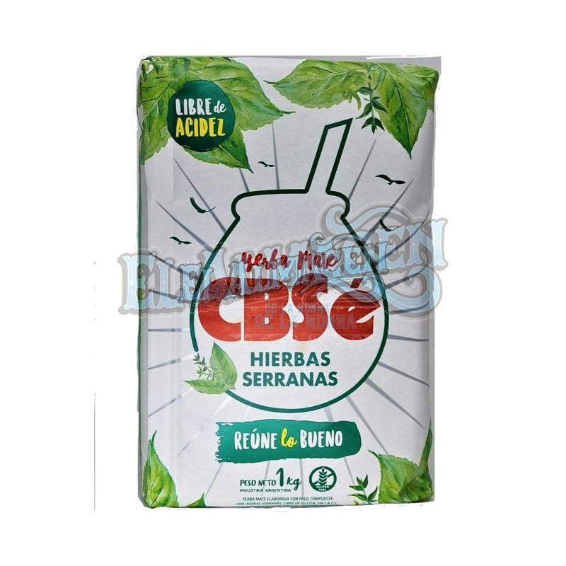 Yerba Mate Cbse Hierbas Serranas-1kg