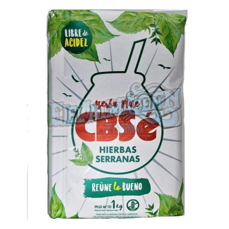 Yerba Mate Cbse Hierbas Serranas-1kg