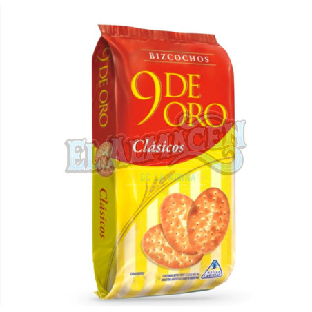 Bizcochos 9 de Oro Clásicos