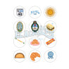 Plantilla de stickers Argentina