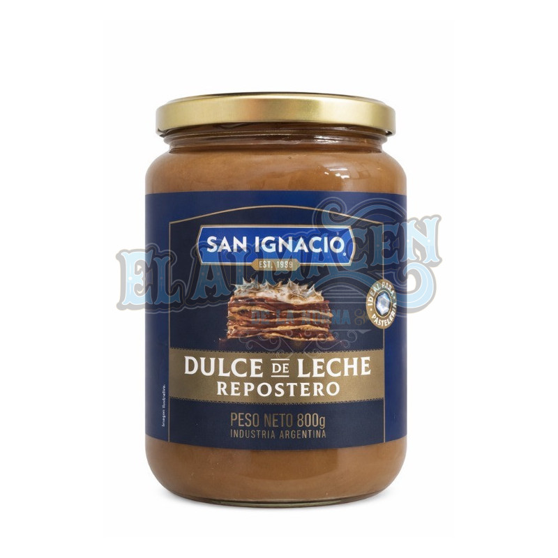 Dulce de leche Pastelero San ignacio 800g