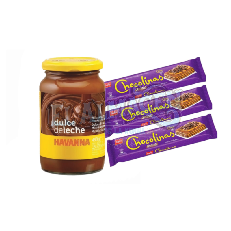 Combo chocotorta Havanna