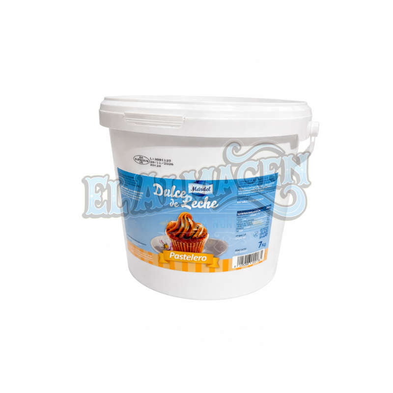 Dulce de leche pastelero Mardel 7kg