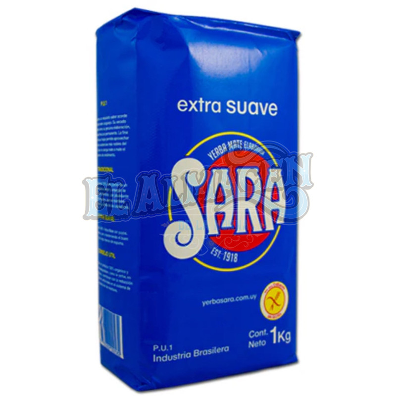 Yerba Mate Sara Azul Extra Suave