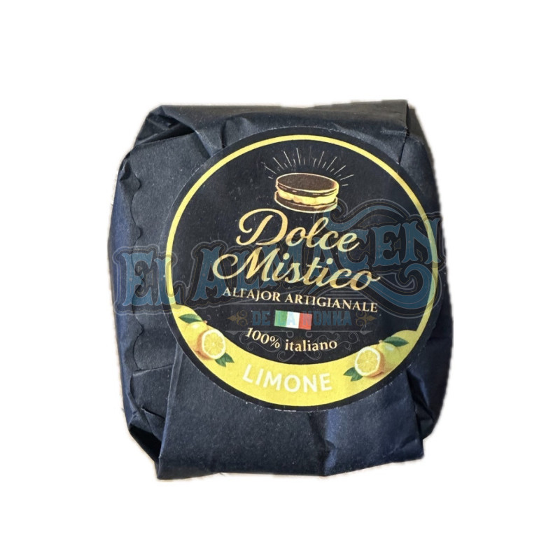 Alfajor artesanal de limón