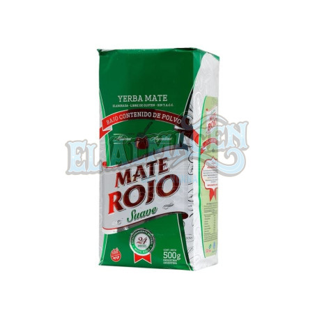 Yerba Mate Mate Rojo Suave 500g