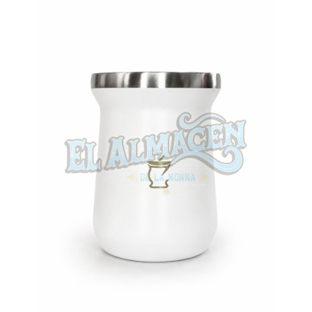 Mate Termico Blanco
