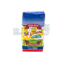 Yerba Mate Sol y Lluvia Barbacua Organica 500gms