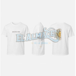 Remera AndesAlpi Alta en el Cielo Blanca