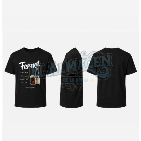Remera AndesAlpi Fernet Negra