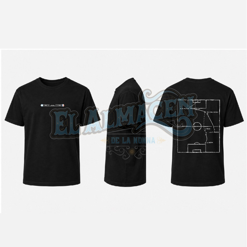 Remera AndesAlpi Jugada Negra