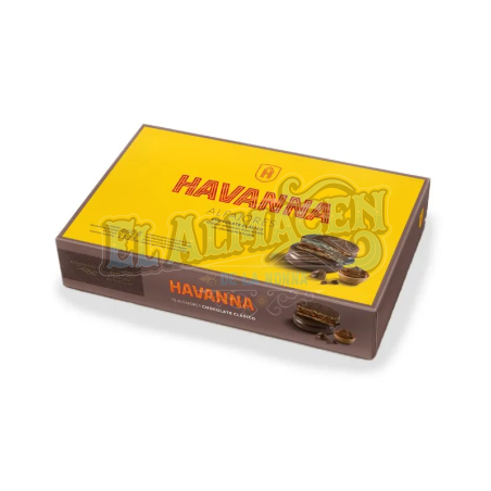 Alfajores Havanna chocolate Negro 12 unidades