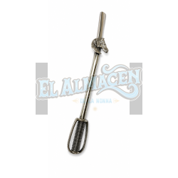 Bombilla desarmable alpaca Caballo