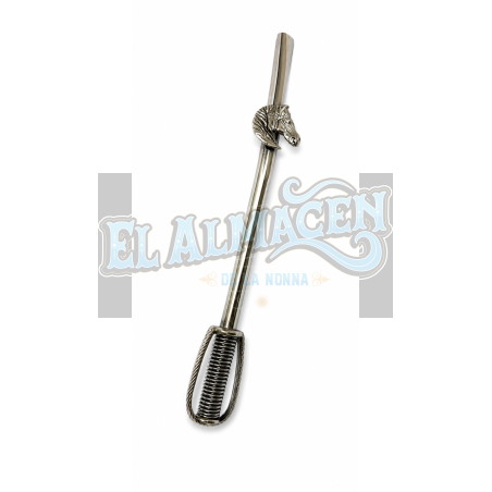 Bombilla desarmable alpaca Caballo