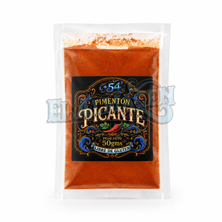 Pimentón Picante +54 50gms