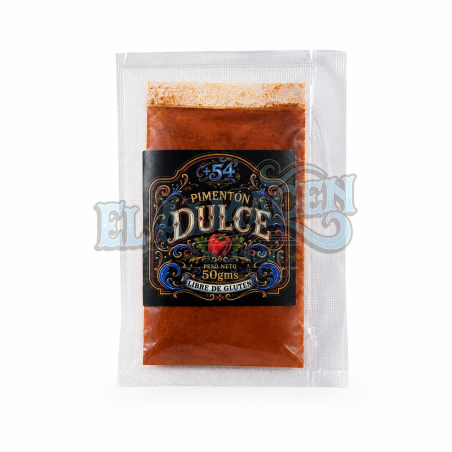 Pimentón Dulce +54 50gms