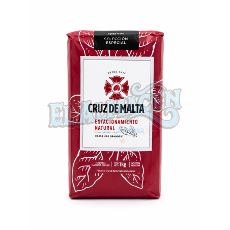 Yerba Mate Cruz de malta estacionamiento Natural 1 kilo