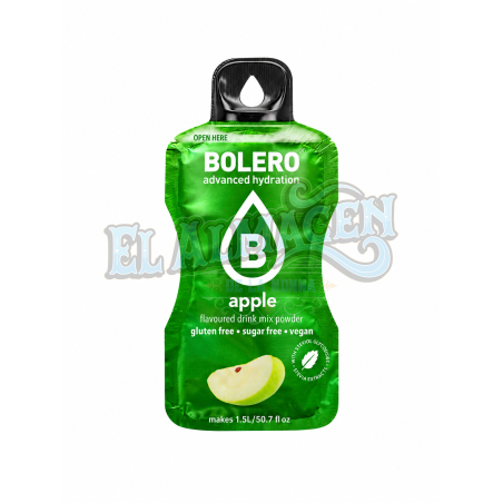 Jugo en polvo ideal tereré Manzana Bolero 9gms