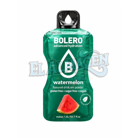 Jugo en polvo ideal tereré Sandia Bolero 9gms