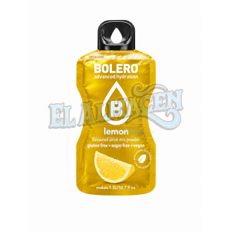 Jugo en polvo ideal tereré Limon Bolero 9gms