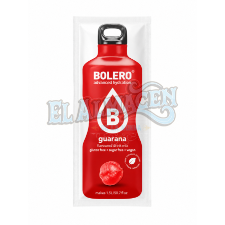 Jugo en polvo ideal terere Guarana Bolero 9gms