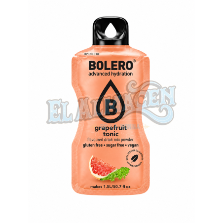 Jugo en polvo ideal terere Pomelo Rosado Bolero 9gms