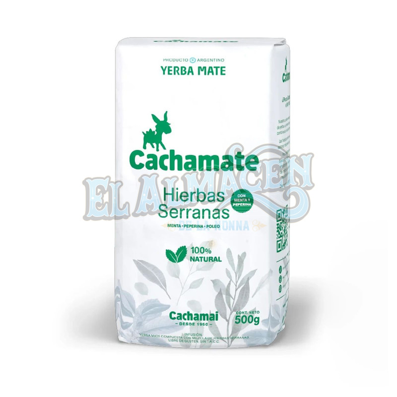 Yerba Cachamate Poleo Menta y Peperina