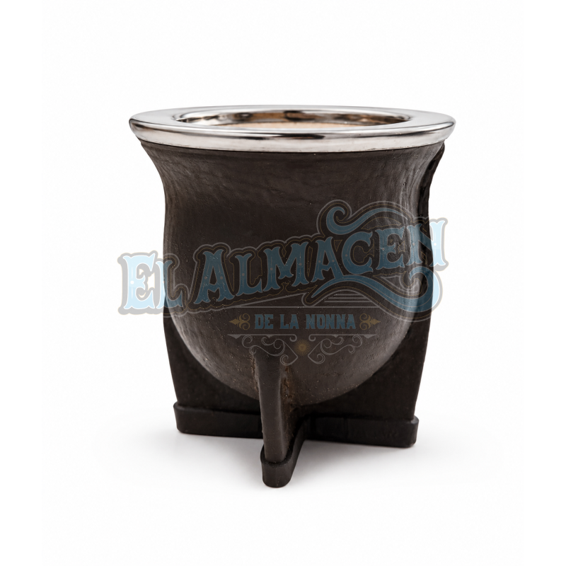 Mate Camionero cuero marrón