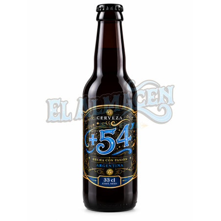 Cerveza Rubia +54 330cl