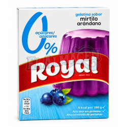 Gelatina Royal sin Azucar Arandano