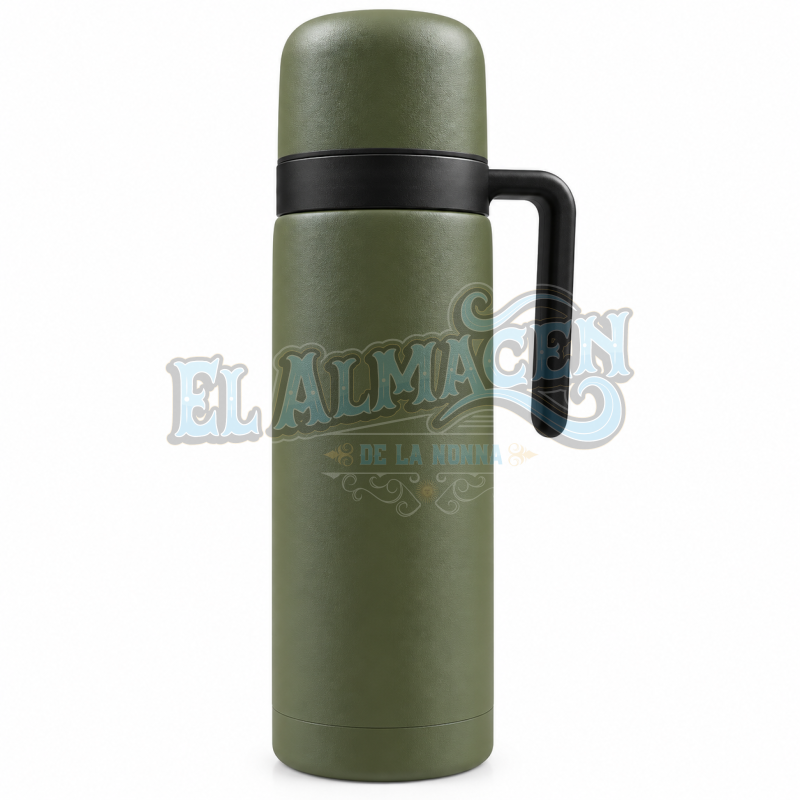 Termo Bala Verde militar 1 L