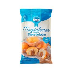 Magdalenas Mardel rellenas de Dulce de Leche