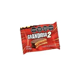 Alfajor Grandioso doble chocolate