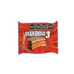 Alfajor Grandioso triple de chocolate