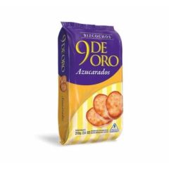 Bizcochos 9 de Oro Azucaradas 200 gms