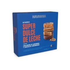 Alfajor Super dulce de Leche Sin Gluten 4 Unidades