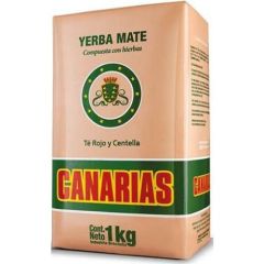Yerba Canarias Te Rojo y Centella 1KG