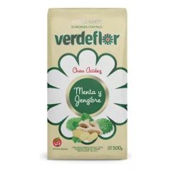 Yerba Verdeflor Menta y Jengibre 500gr