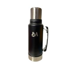 Termo Stanless con Manija 1L-Negro